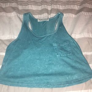 Turquoise tank top